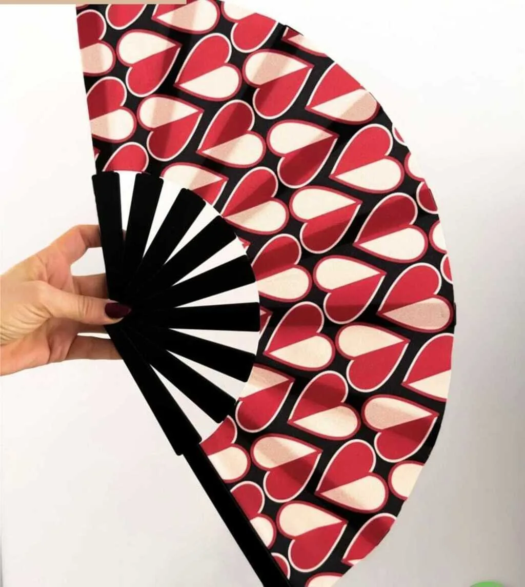 Abanico Corazón