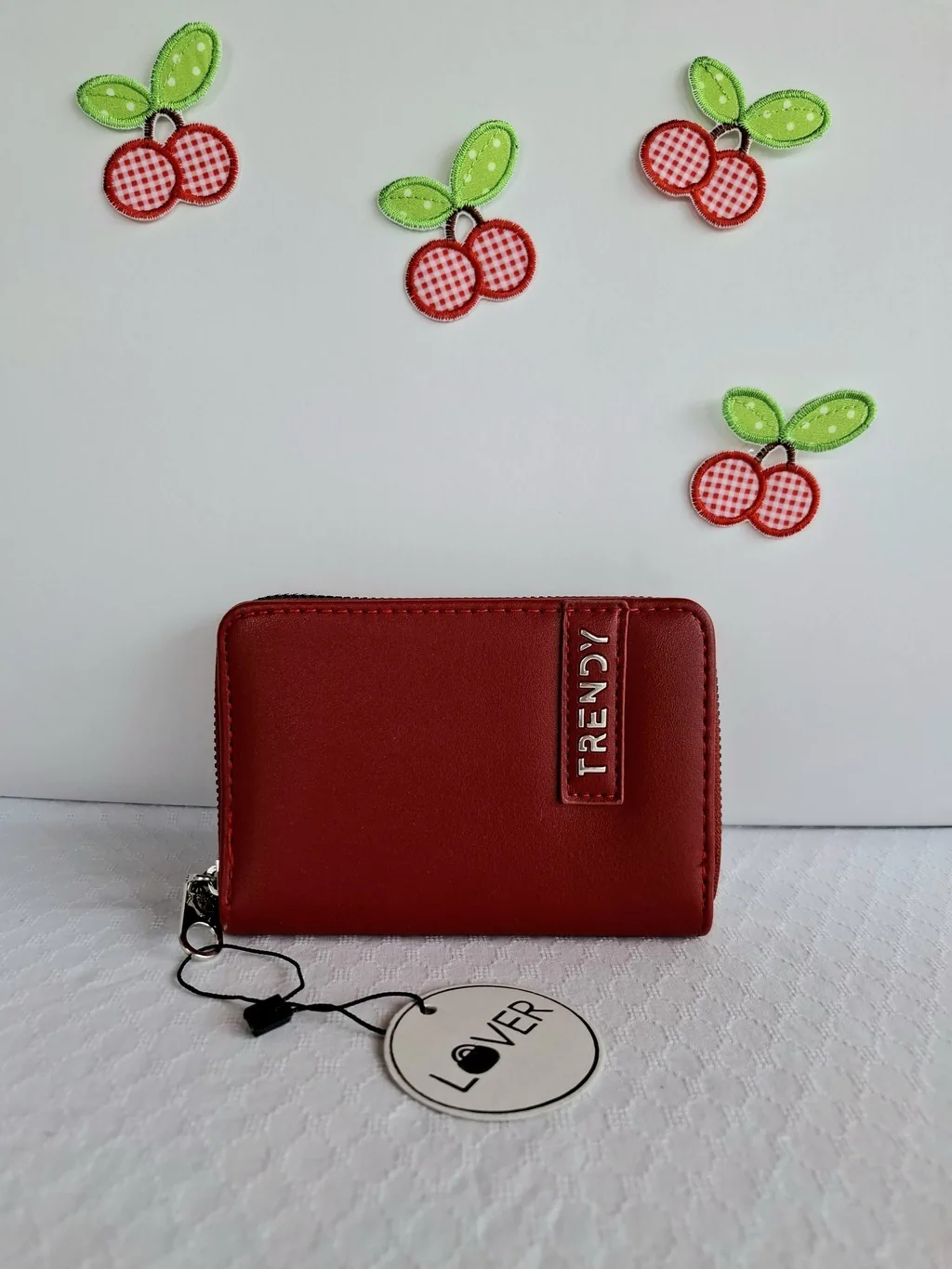 Billetera Trendy Rosso Ciliega