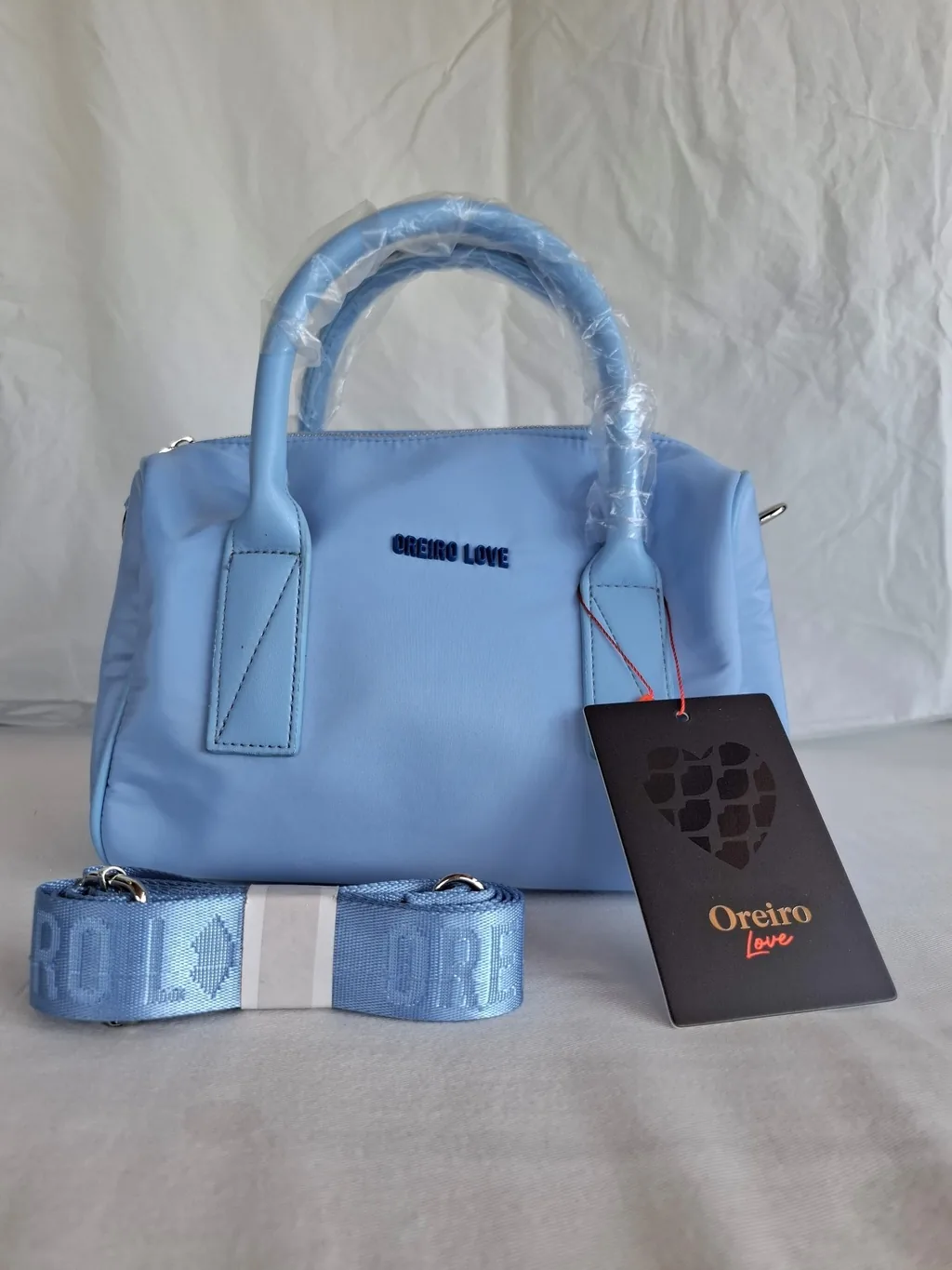 Cartera Oreiro Celeste