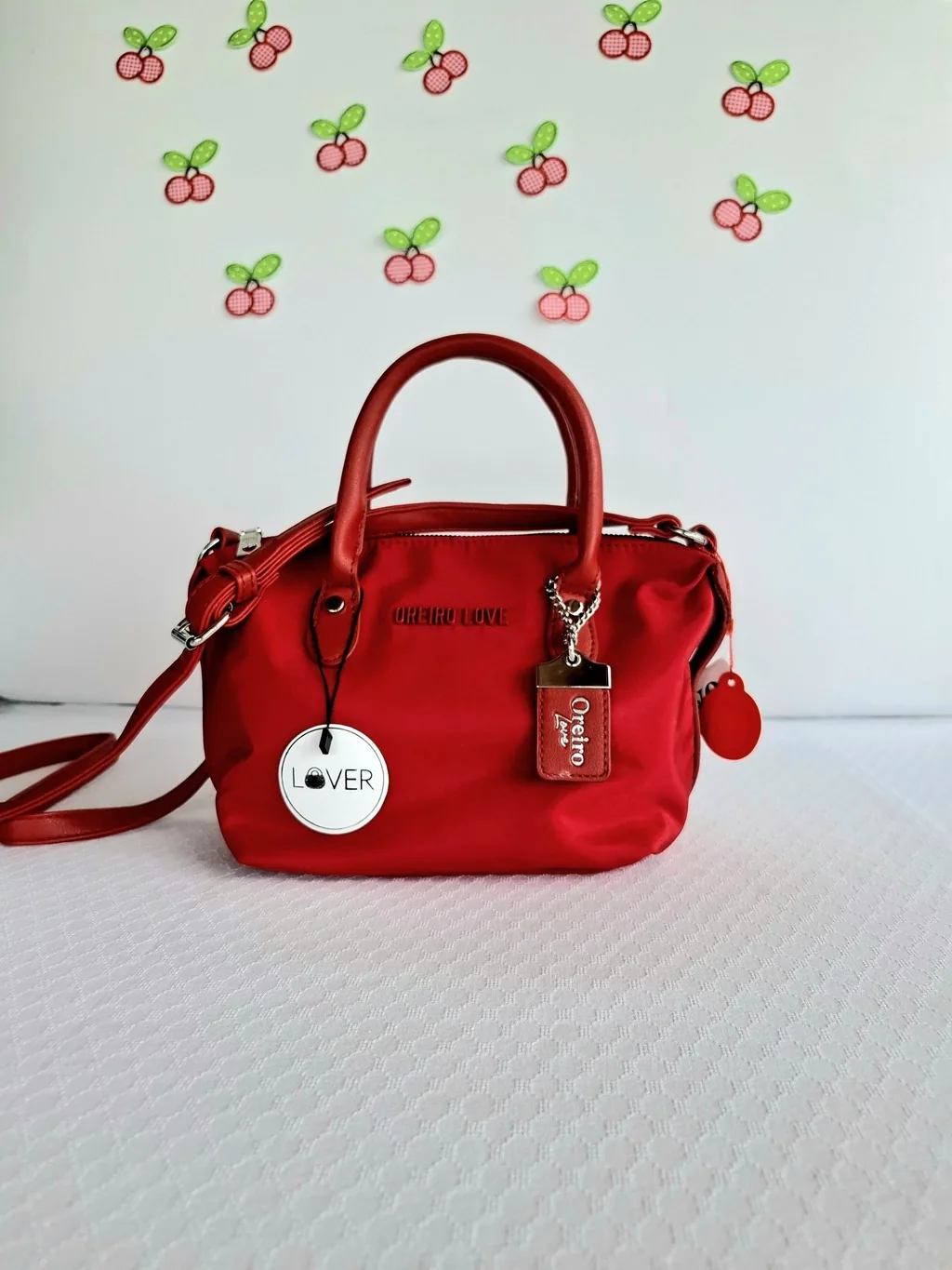 Cartera Oreiro Roja — Rosso Ciliega
