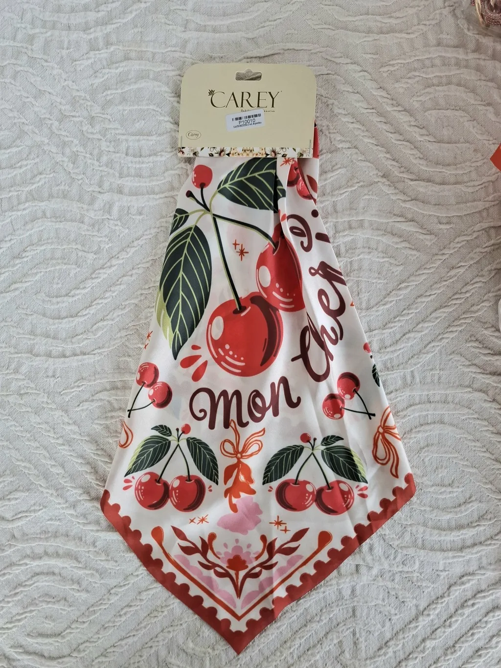 Textil Cereza de LOVER, inspirado en la herencia italiana de la marca