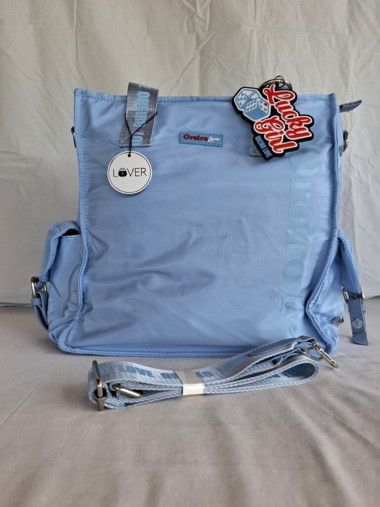 BOLSO OREIRO CELESTE (D008)